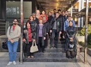 Сегодня, 26 ноября, коллектив Государственного Молодёжного театра Узбекистана посетил Музей истории профсоюзов Узбекистана